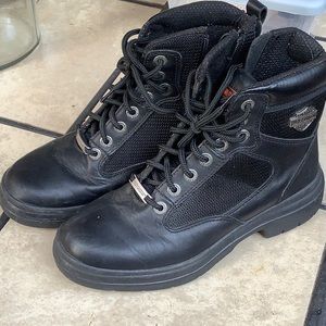 Harley Davidson Leather Boots 7.5